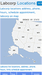 Mobile Screenshot of labcorp-locations.com